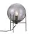 Nordlux Lámpara De Mesa Alton 20 Vidrio y Metal Negro | Apta para 1x E14