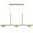 Nordlux Contina Colgante De Luz Metal 3-Foco Latón | Apta para 3x G9