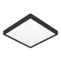Eglo Luz de techo Fueva 6 Plástico Negro 13W 2100lm - 827-840-865 CCT