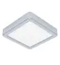 Eglo Luz de techo Iluminación de baño Fueva 6 Acero Cromo 7W 1100lm - 827-840-865 CCT
