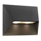 Nordlux Pontio Luz De Pared Aluminium Negro | IP54 - Apta para 2x GU10